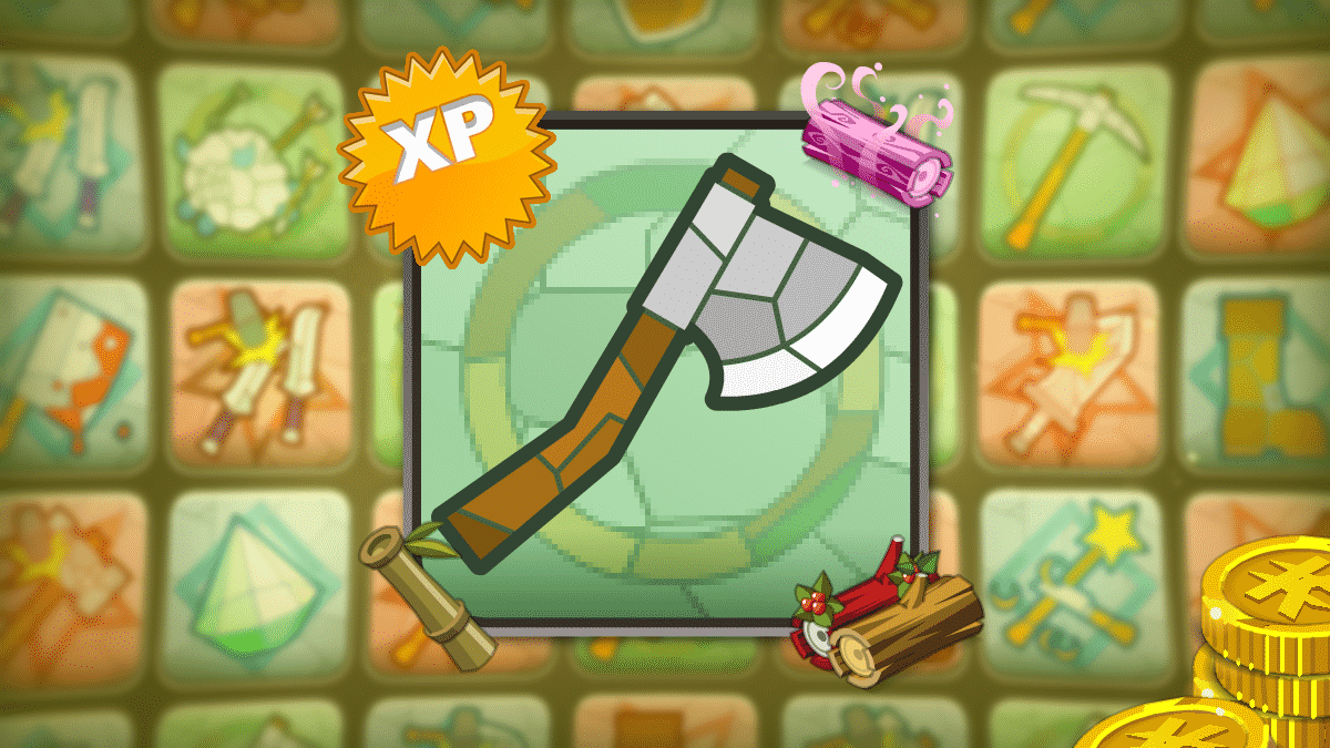 Monter Bûcheron level 200