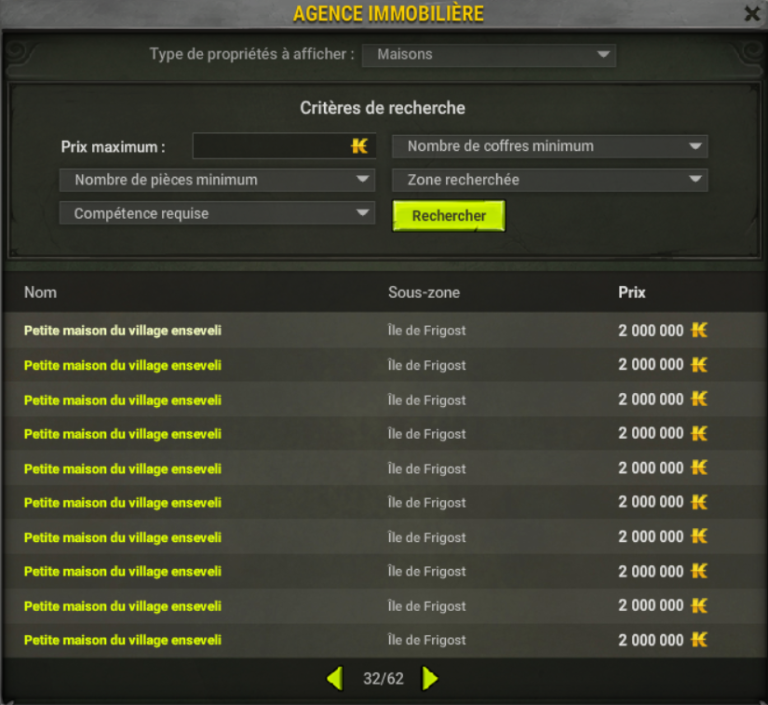 Achat De Kamas Dofus