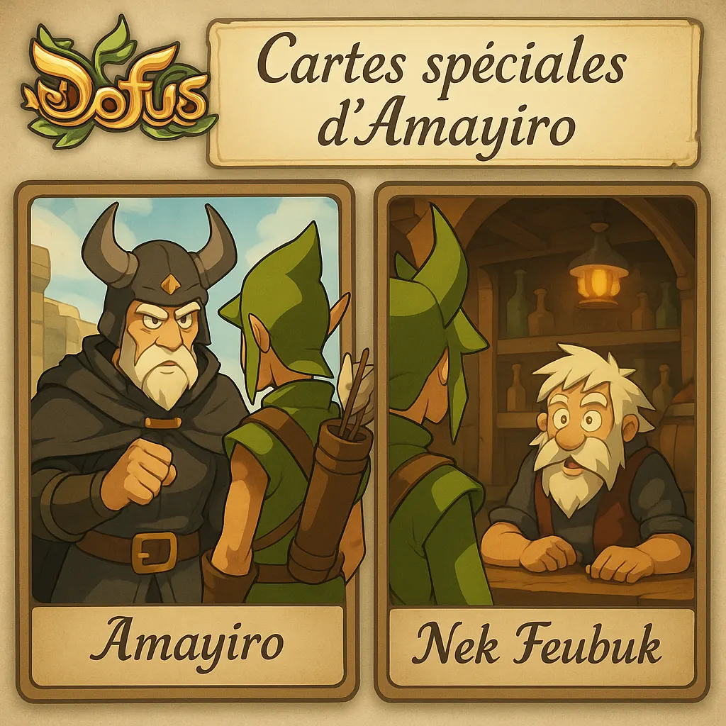 Quête : Cartes spéciales d’Amayiro