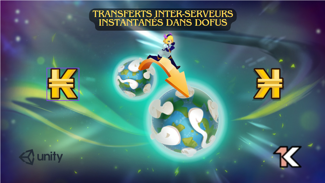 Transfert Dofus interserveurs Échange de kamas économique
